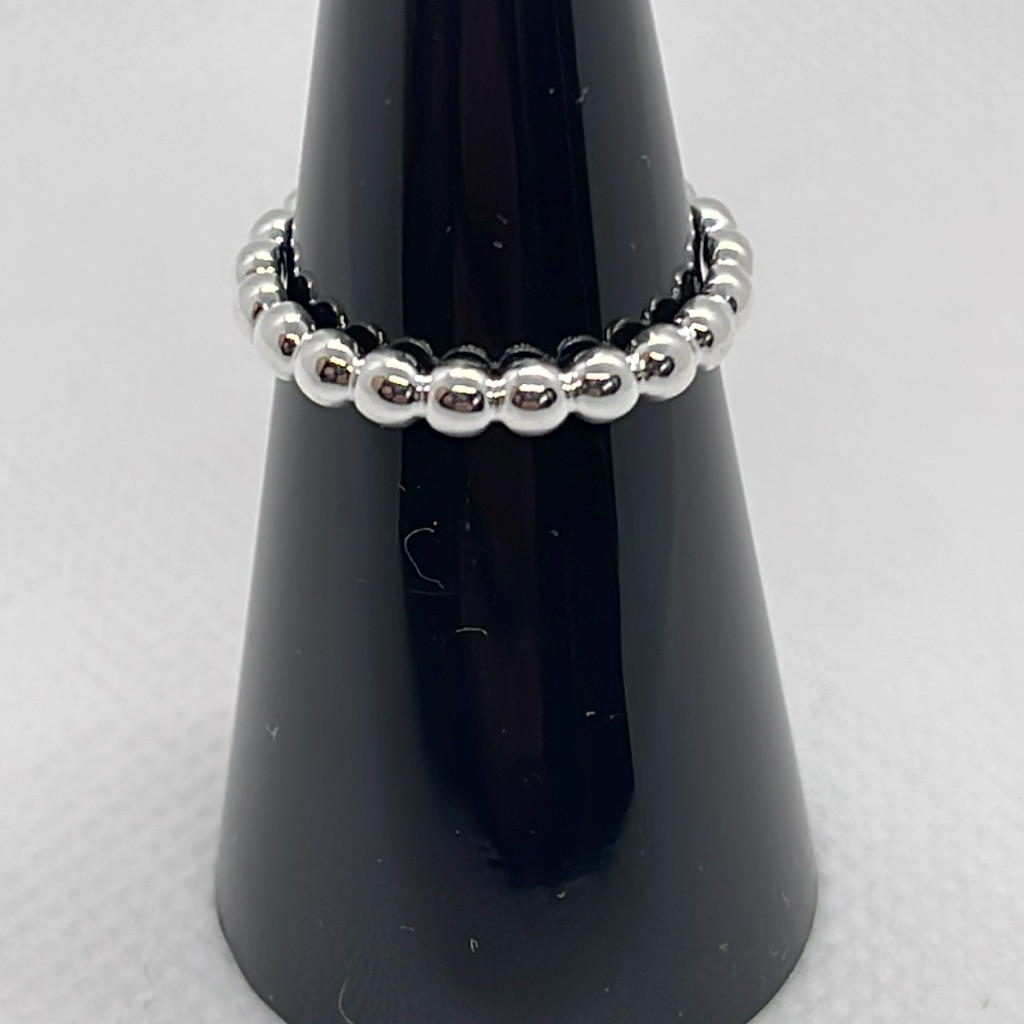Mejuri Metallic Sphere Ring